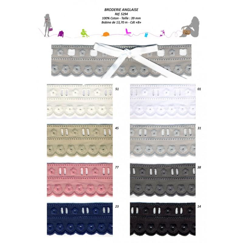 Stephanoise S5294 - BRODERIE ANGLAISE