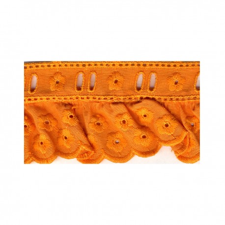 stephanoise S5295 - BRODERIE ANGLAISE FRONCEE