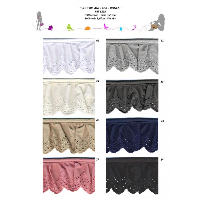 Stephanoise S5298 - BRODERIE ANGLAISE 50 MM