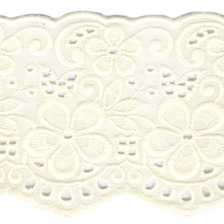 stephanoise S5302 - BRODERIE ANGLAISE 100MM