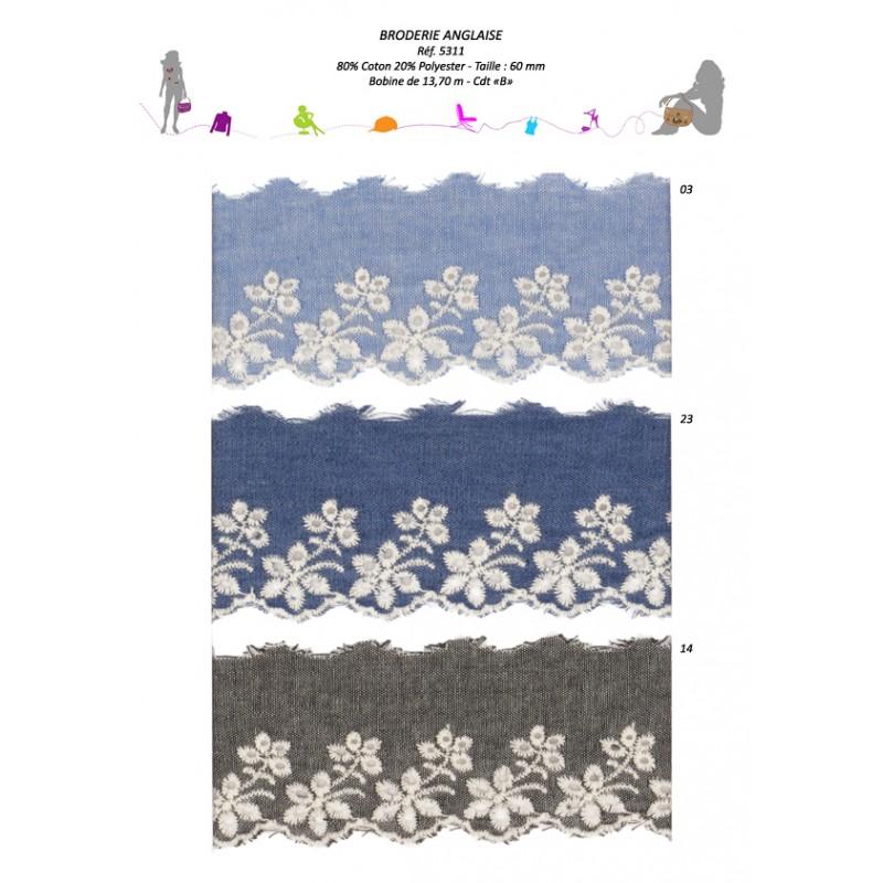 Stephanoise S5311 - BRODERIE ANGLAISE