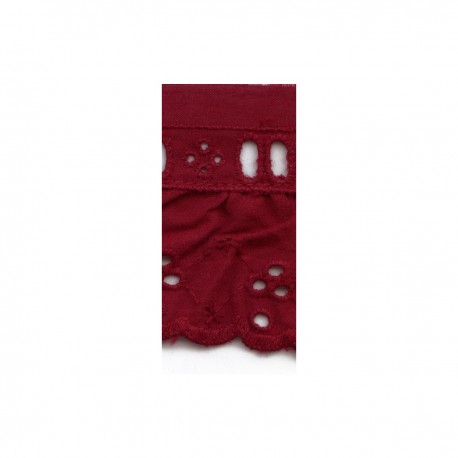 stephanoise S5661 - BRODERIE ANGLAISE FRONCEE 5 5 CM