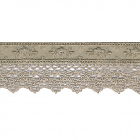 stephanoise S5754 - DENTELLE BRODEE 40MM