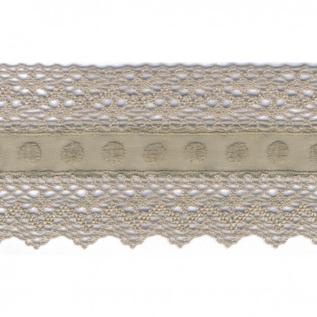 stephanoise S5756 - DENTELLE BRODEE 55 MM