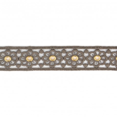 stephanoise S5764 - GUIPURE OEILLETS