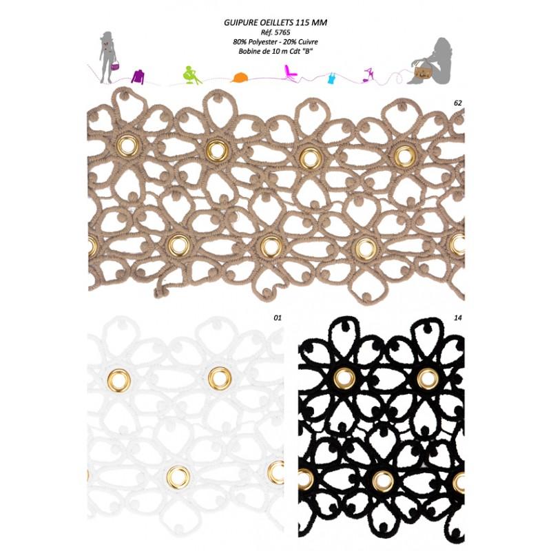 Stephanoise S5765 - GUIPURE OEILLETS
