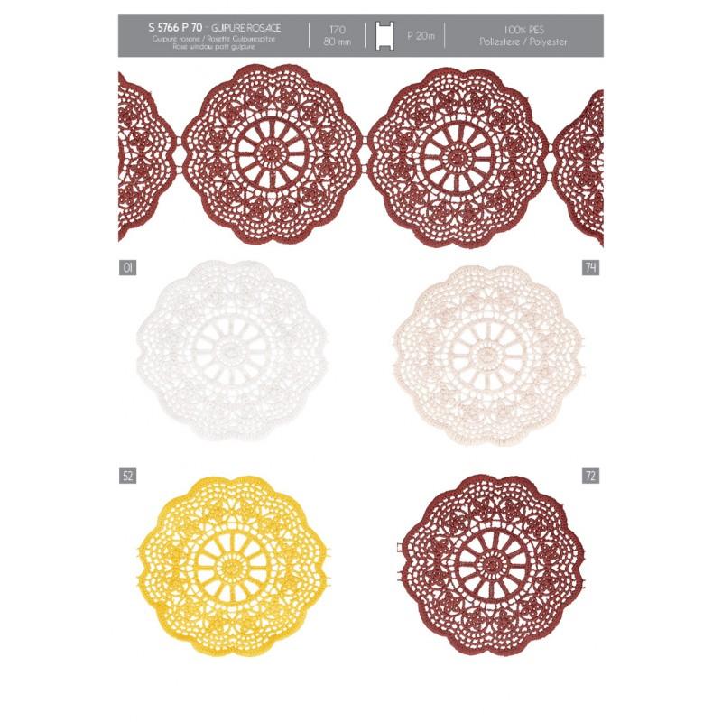 Stephanoise S5766 - GUIPURE ROSACE
