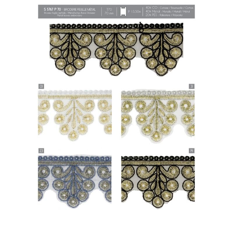 Stephanoise S5767 - BRODERIE FEUILLE MÉTAL