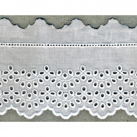 stephanoise S5822 - BRODERIE ANGLAISE 65 MM