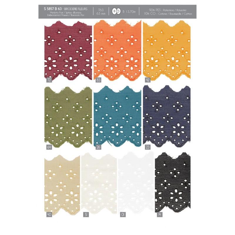 Stephanoise S5857 - BRODERIE FLEURS