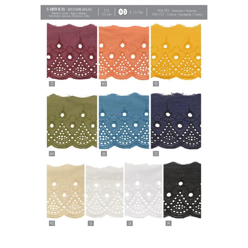 Stephanoise S5859 - BRODERIE VAGUES