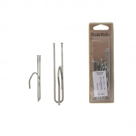 stephanoise S60026 - 10 AGRAFES 2 BRANCHES 70/40