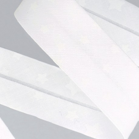 stephanoise S6011 - BIAIS REPLIE ÉTOILES 20MM