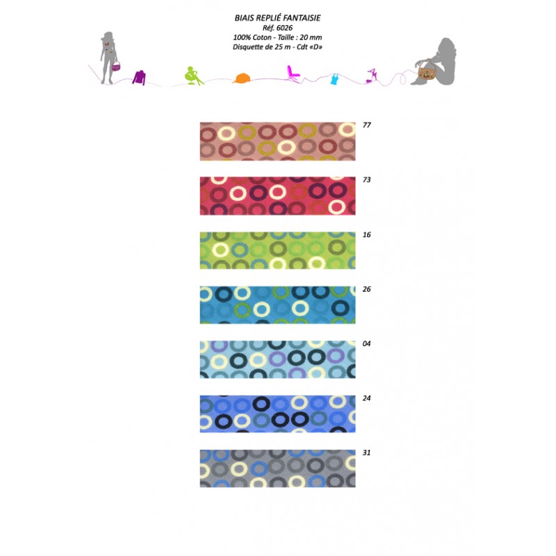 Stephanoise S6026 - BIAIS REPLIE FANTAISIE 20/10/10