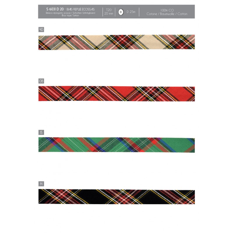 Stephanoise S6031 - BIAIS ÉCOSSAIS