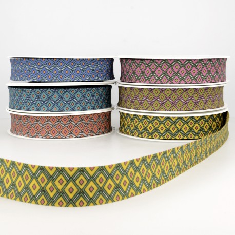 stephanoise S6036 - BIAIS IMPRIMÉ VITRAUX