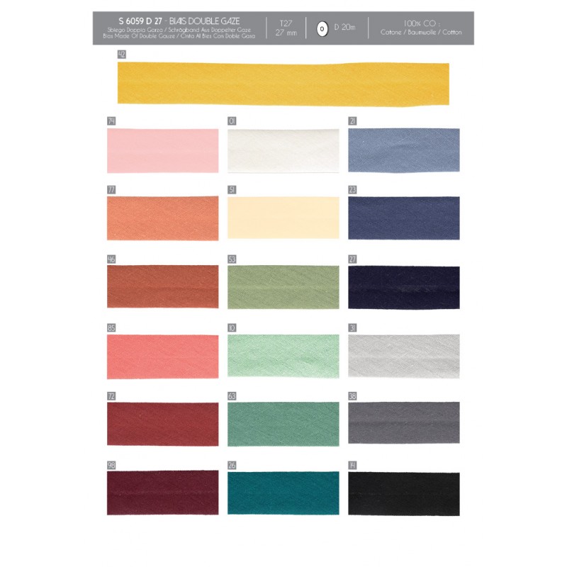 Stephanoise S6059 - BIAIS DOUBLE GAZE