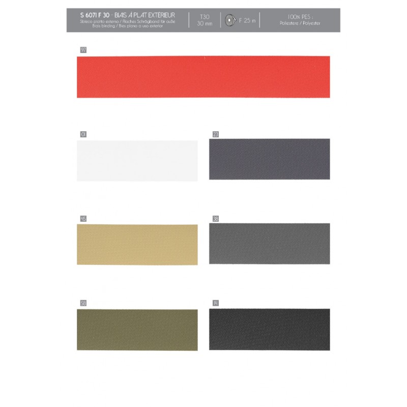 Stephanoise S6071 - BIAIS A PLAT EXTERIEUR