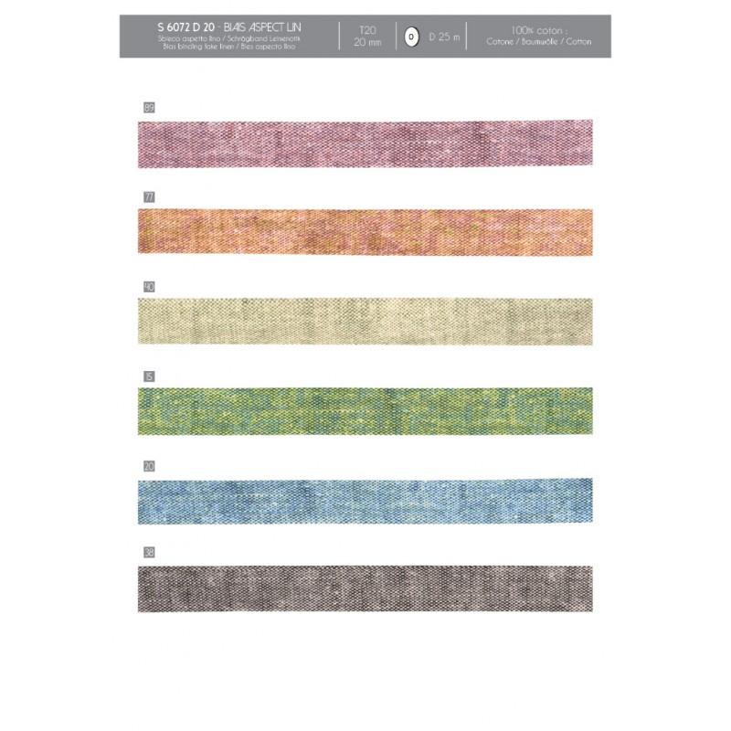 Stephanoise S6072 - BIAIS ASPECT LIN