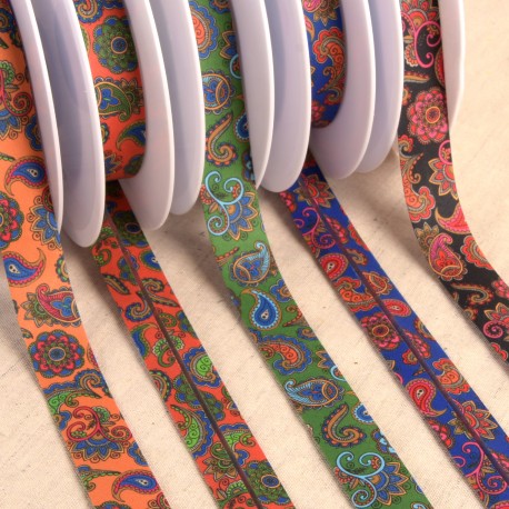 stephanoise S6083 - BIAIS MOTIF "CACHEMIRE"