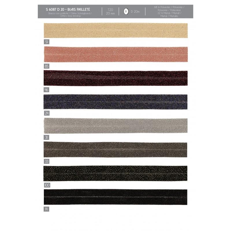 Stephanoise S6087 - BIAIS PAILLETÉ