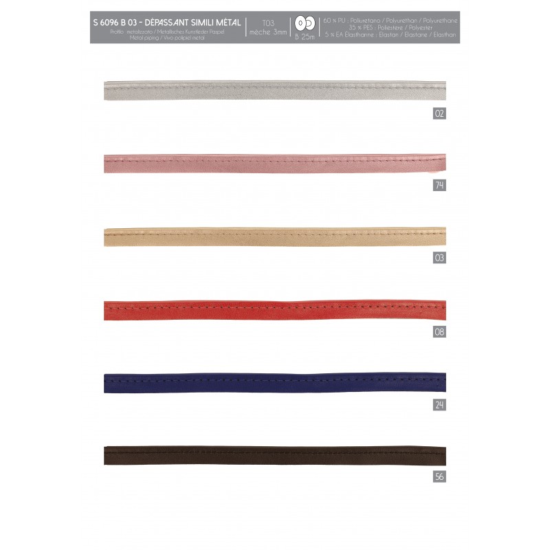 Stephanoise S6096 - DEPASSANT SIMILI MÉTAL