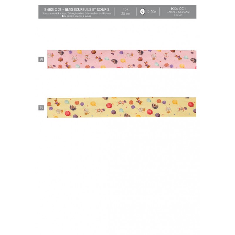 Stephanoise S6105 - BIAIS ECUREUILS ET SOURIS