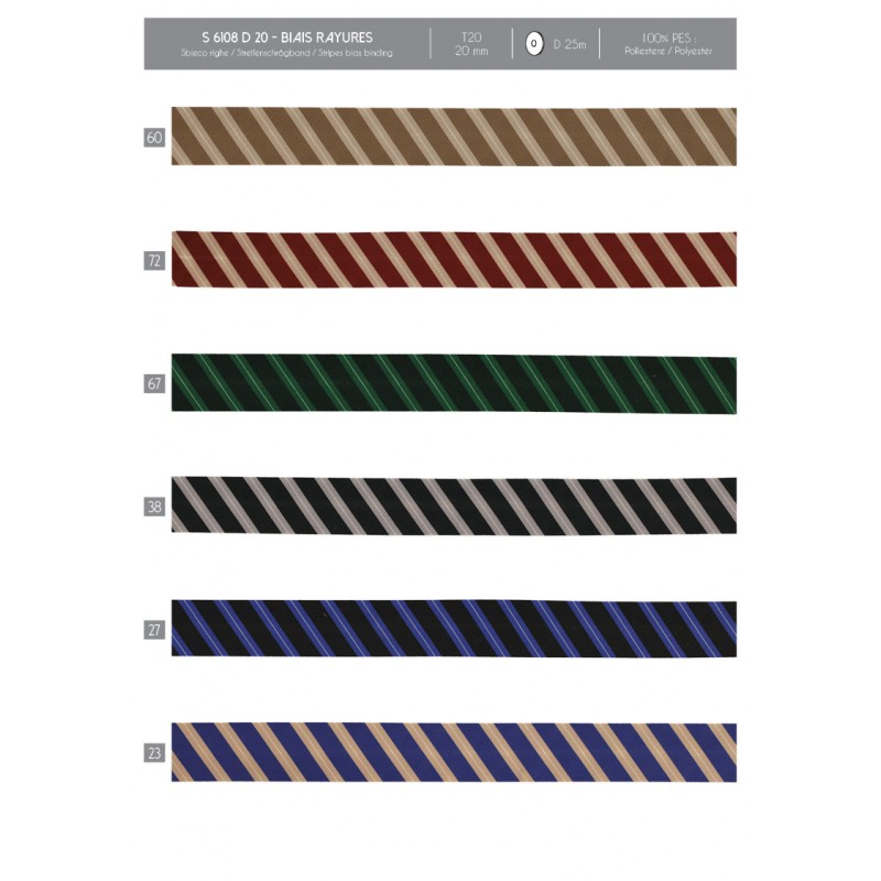 Stephanoise S6108 - BIAIS RAYURES