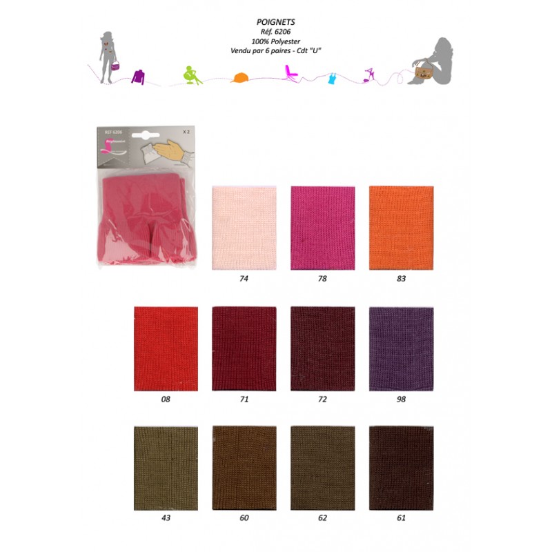 Stephanoise S6206 - POIGNETS X 6