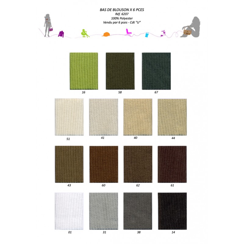 Stephanoise S6207 - BAS DE BLOUSON X 6