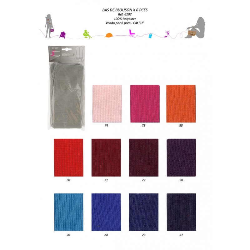 Stephanoise S6207 - BAS DE BLOUSON X 6