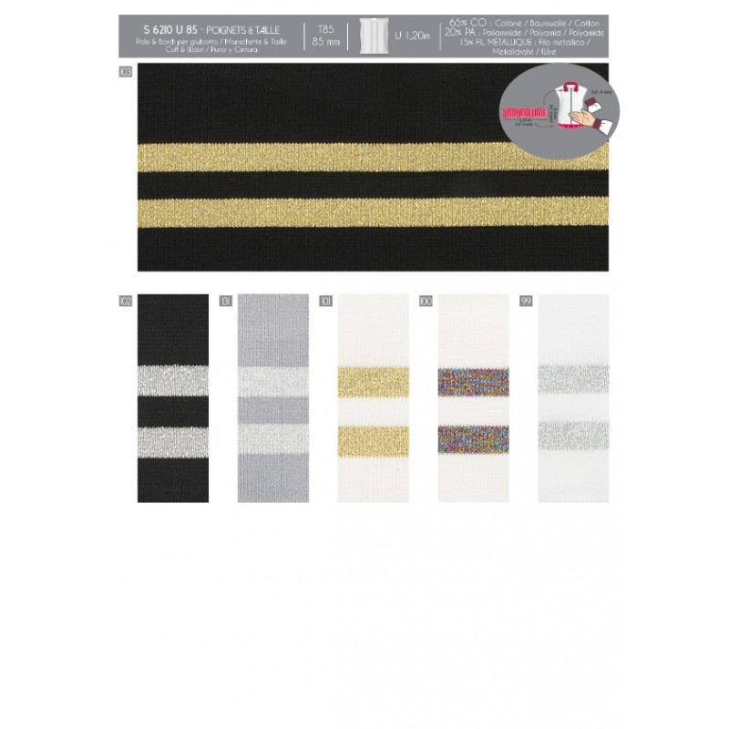 Stephanoise S6210 - POIGNETS&TAILLE X 1 20MTS