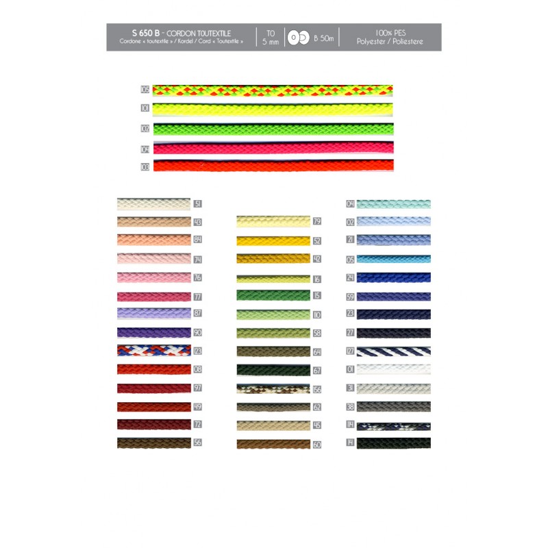 Stephanoise S650 - CORDON 100 % POLYESTER