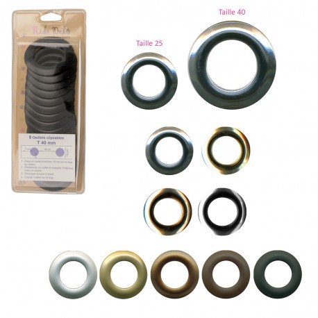 stephanoise S65200 - 8 OEILLETS À CLIPSER