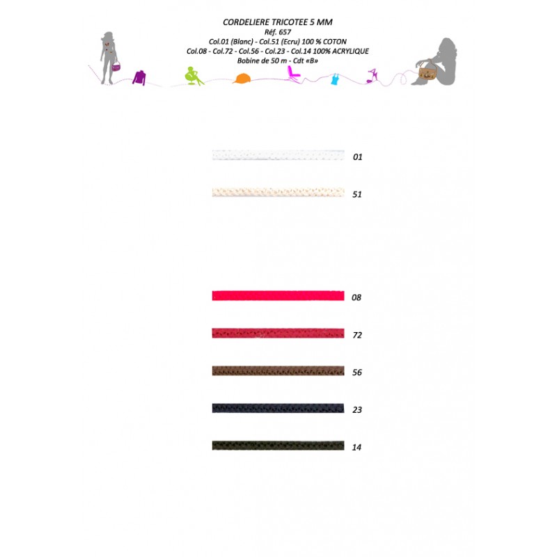 Stephanoise S657 - CORDELIERE TRICOTEE