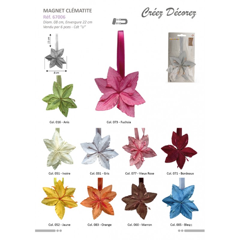 Stephanoise S67006 - MAGNET "CLEMATITE"