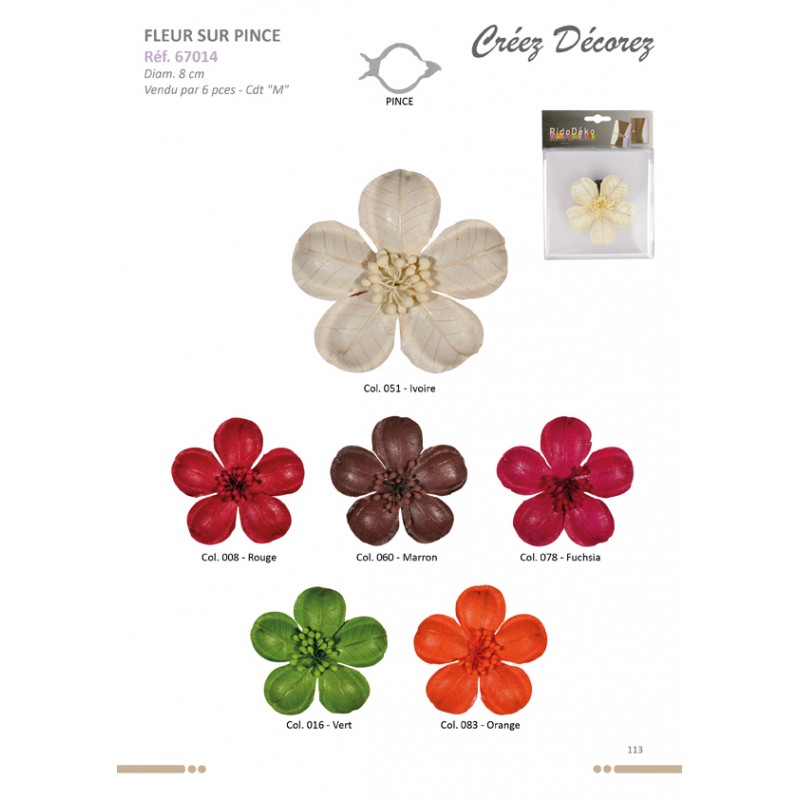 Stephanoise S67014 - FLEUR SUR PINCE