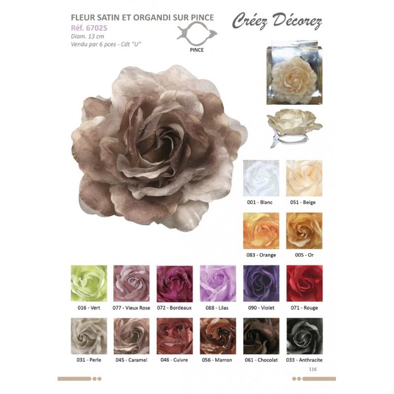 Stephanoise S67025 - FLEUR PINCE À RIDEAUX