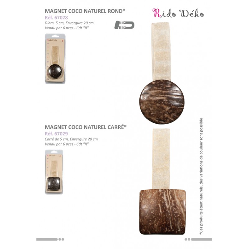 Stephanoise S67029 - EMBRASSE VOILE MAGNET