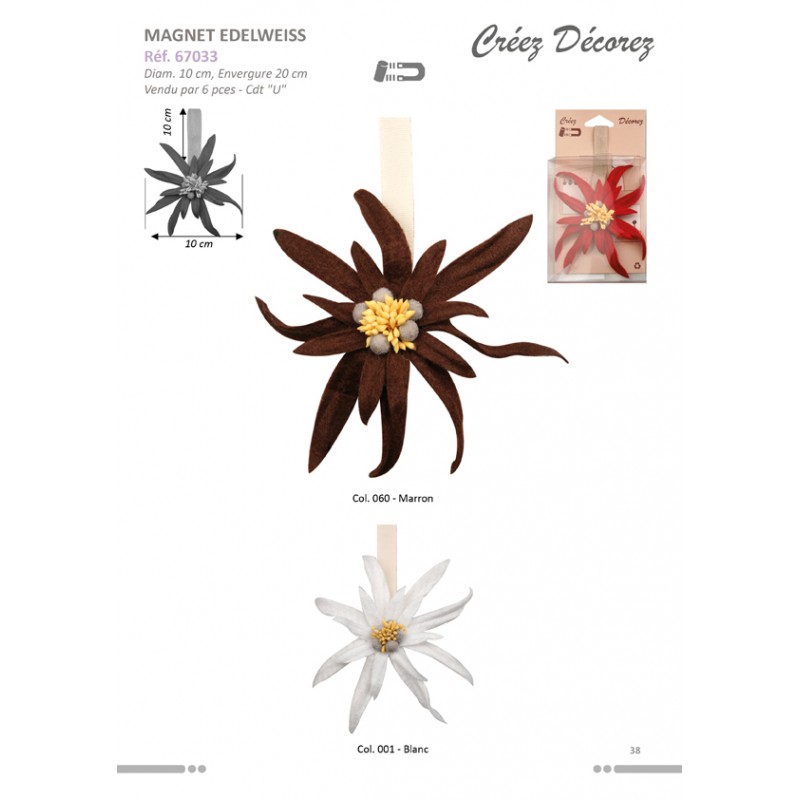 Stephanoise S67033 - MAGNET EDELWEISS
