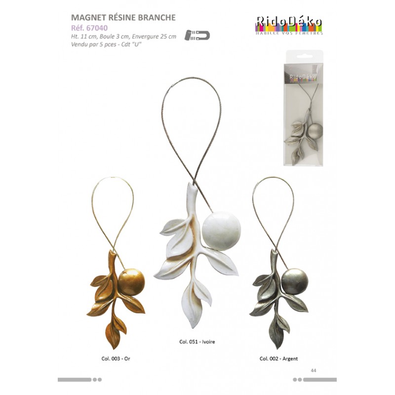 Stephanoise S67040 - MAGNET BRANCHE RESINE