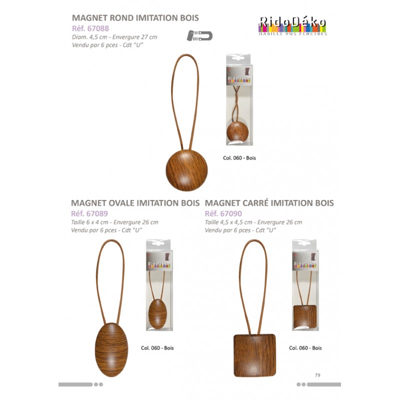 Stephanoise S67089 - MAGNET "OVALE BOIS"