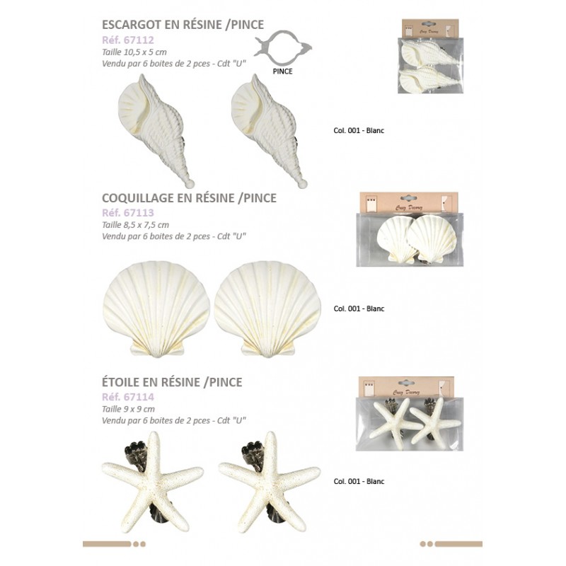 Stephanoise S67112 - CLIP ESCARGOT X 2