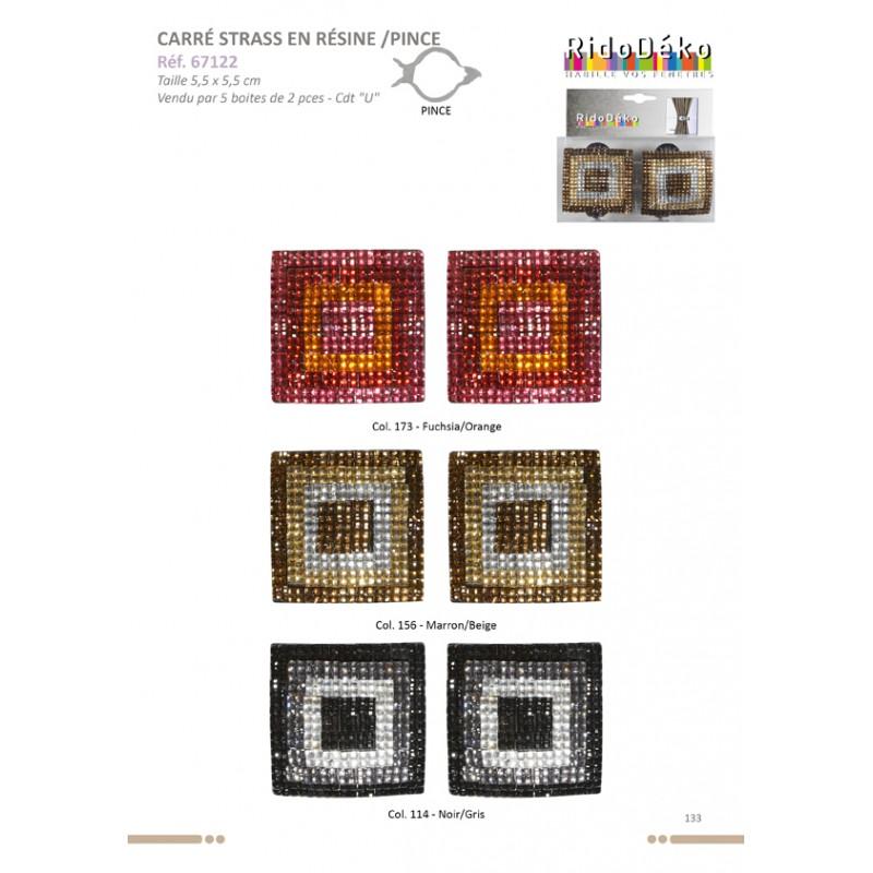 Stephanoise S67122 - CLIP RIDEAUX "DIAMANT"