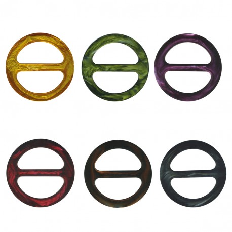 stephanoise S67207 - BROCHE RESINE RONDE