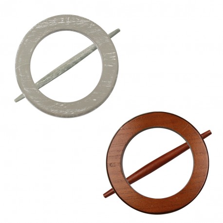 stephanoise S67217 - BROCHE CERCLE COULEUR X 6