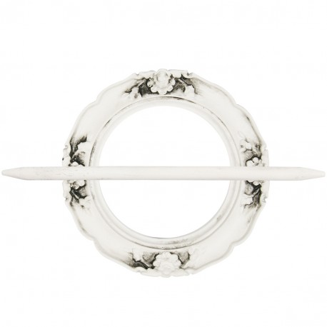 Stephanoise S67228 - BROCHE RESINE "ROSACE"