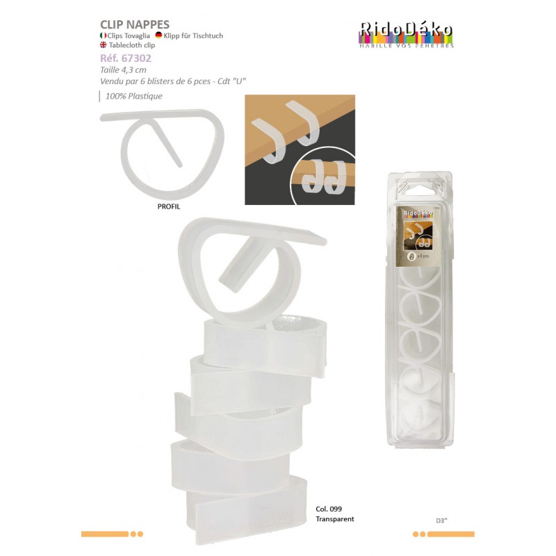 Stephanoise S67302 - CLIPS NAPPE