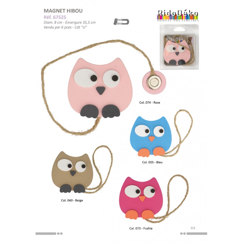 Stephanoise S67525 - MAGNET "HIBOU"