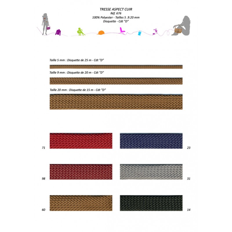 Stephanoise S676 - TRESSE SIMILI